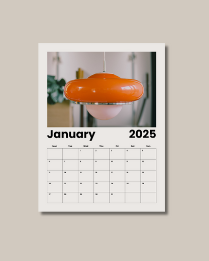 Wall Calendar 2025