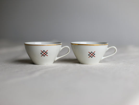 Set of two Jugokeramika cups