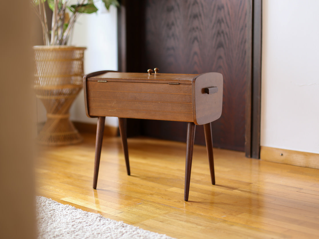 Vintage Sewing Box Cabinet