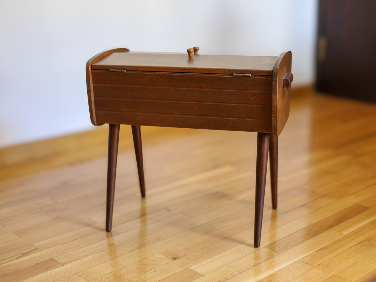 Vintage Sewing Box Cabinet