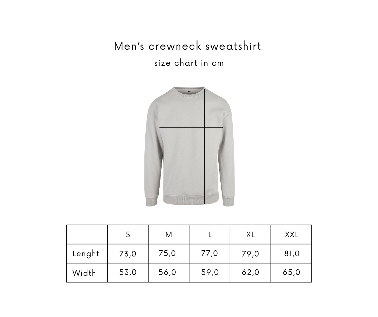 Mens's MIYU crewneck sweatshirt